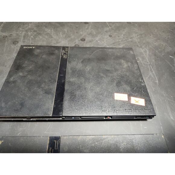 Lot of 2 Broken Slim Playstation 2 Sytems Good For Parts - Picture 3 of 10